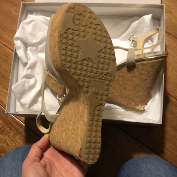 Jimmy choo suede wedges - Picture 2 of 4